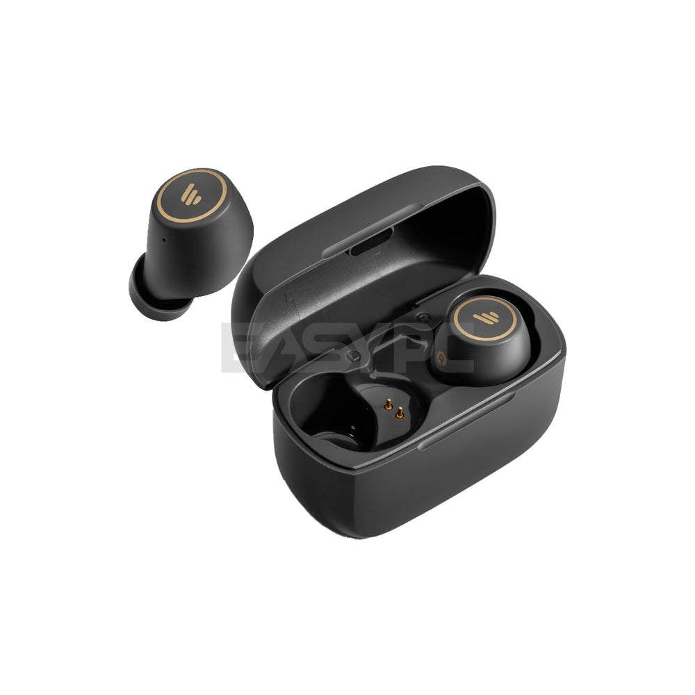Edifier TWS1 Pro True Dark Gray and Ivory supported Up to 12 hours  continuous playback Wireless Stereo Earbuds 19GLO