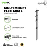 Elgato Multi Mount Flex Arm L/ Heavy Base/ Solid Arm 7UBE