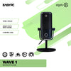 Elgato Wave 1 USB Condenser Microphone & Digital Mixing Solution w/Shock Mount & Pop Filter Wave 3 Condenser Microphone & Digital Mixer Streaming 7UBE