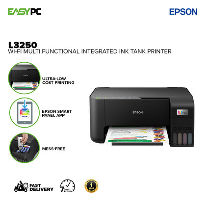 Epson L3250 Wi-Fi Multi Functional Integrated Ink Tank Printer