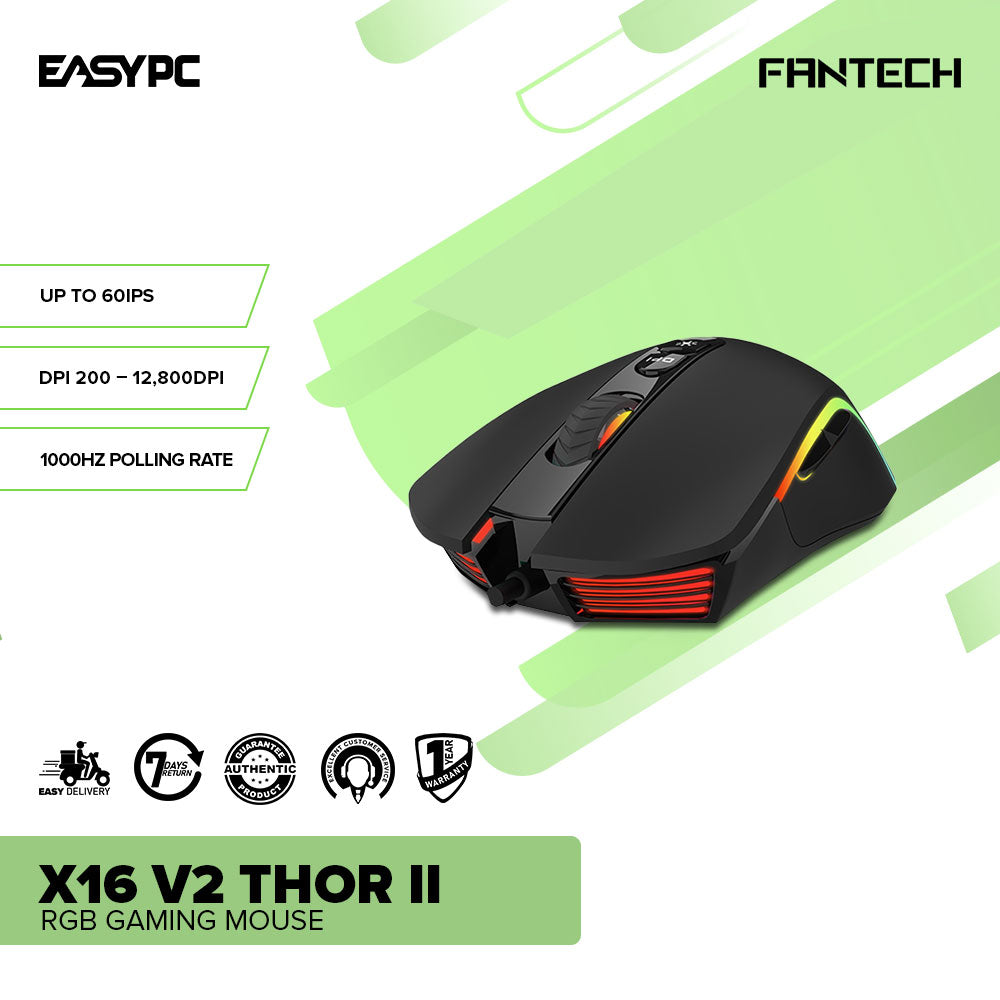 Fantech X16 v2 Thor II RGB Gaming Mouse-a