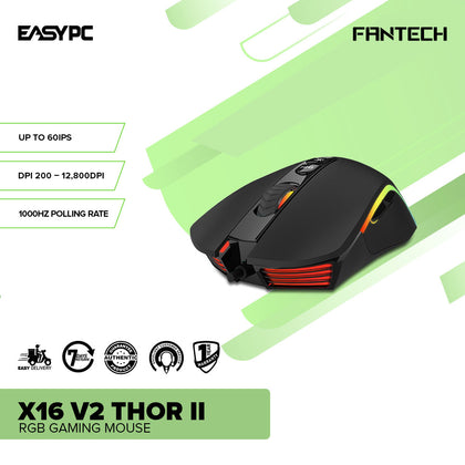 Fantech X16 v2 Thor II RGB Gaming Mouse