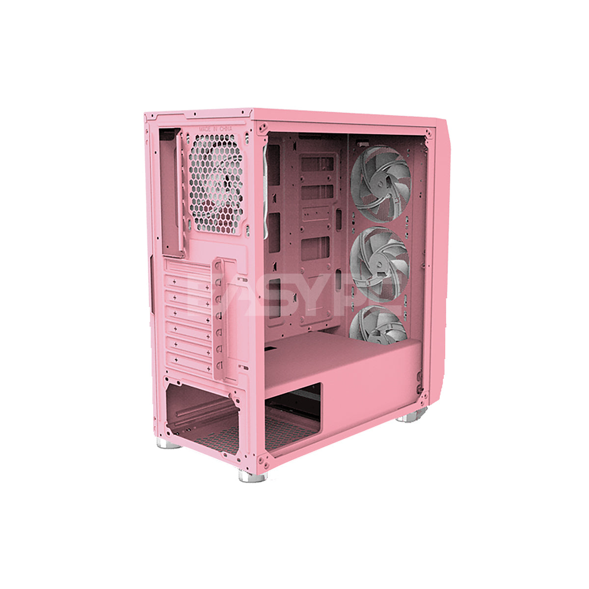 Fantech Aero Mid Tower Case Pink-c