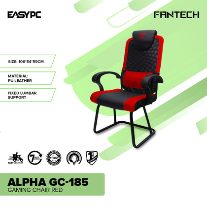 Fantech Alpha GC-185 Gaming  Chair Red