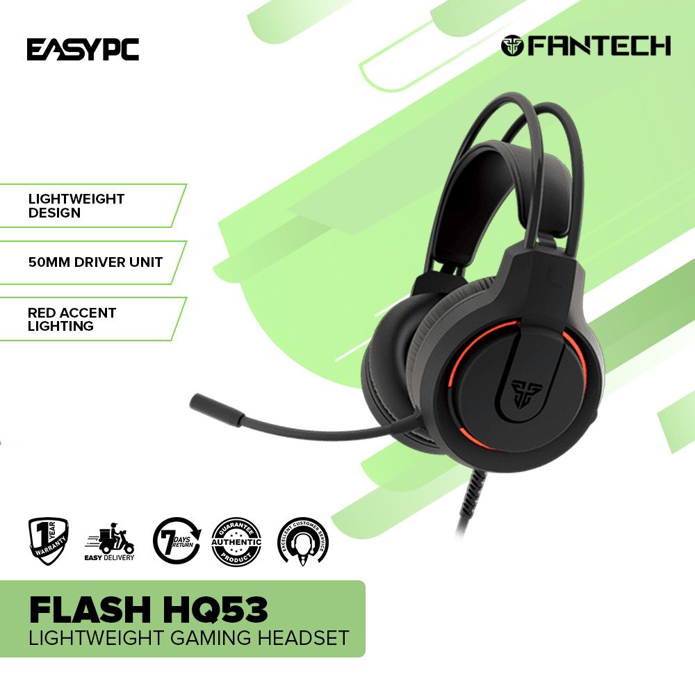 Fantech Flash HQ53 Lightwieght Gaming Headset-a