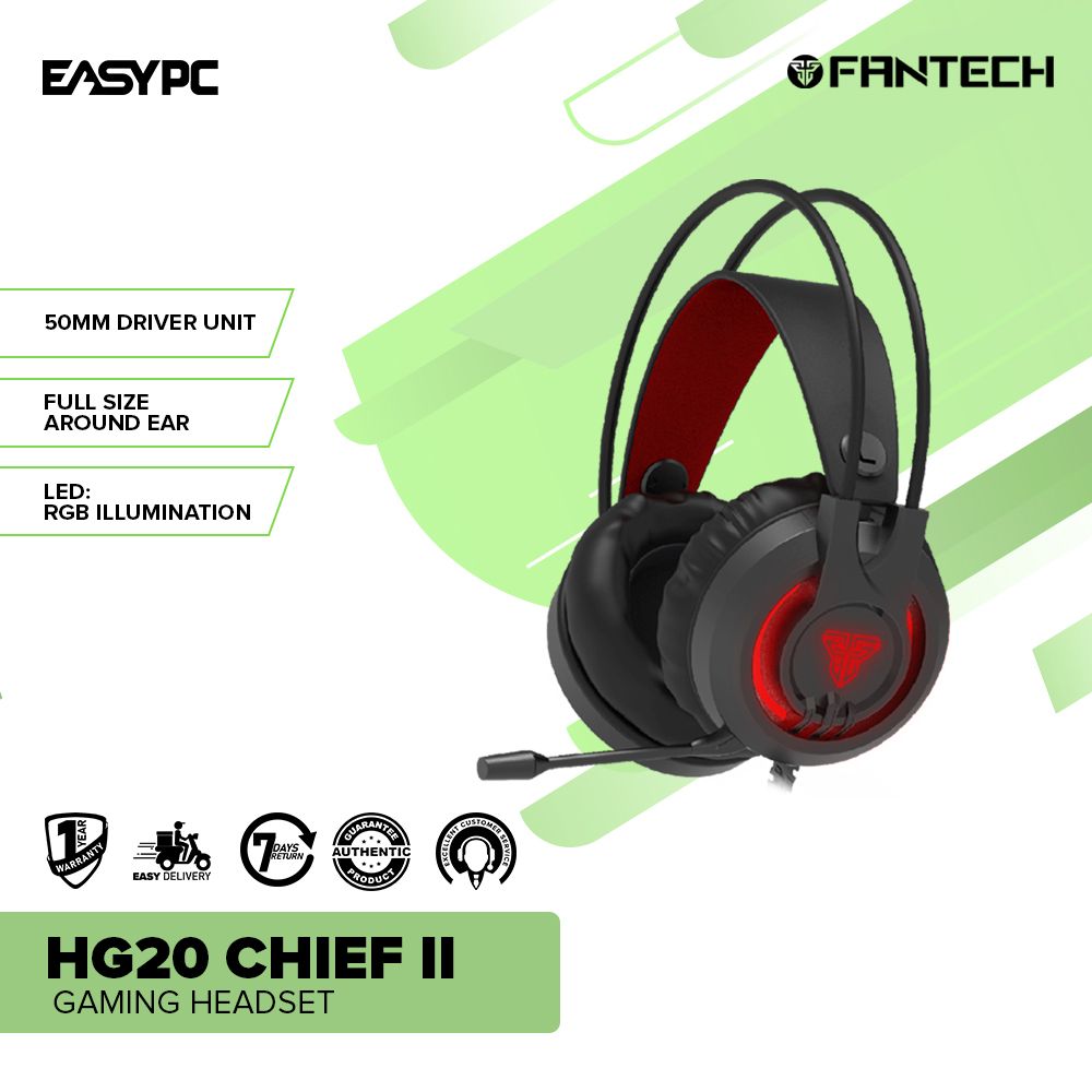 Fantech HG20 Chief II Gaming Headset-a