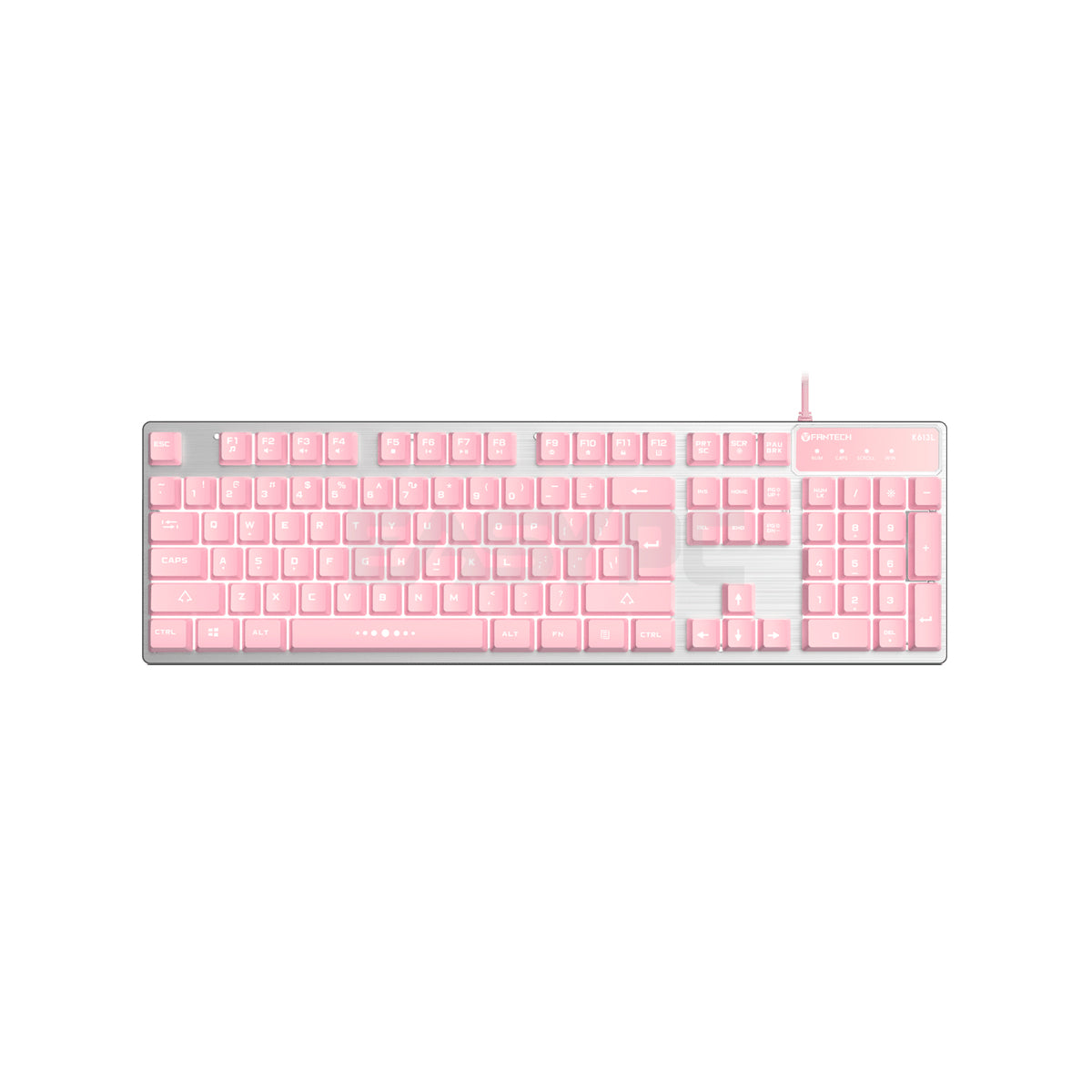 Fantech K613L Fighter II Pink Sakura Edition Gaming Keyboard-a