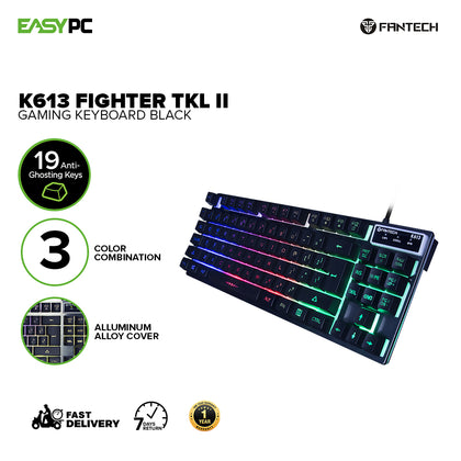 Fantech K613 Fighter II TKL Gaming Keyboard