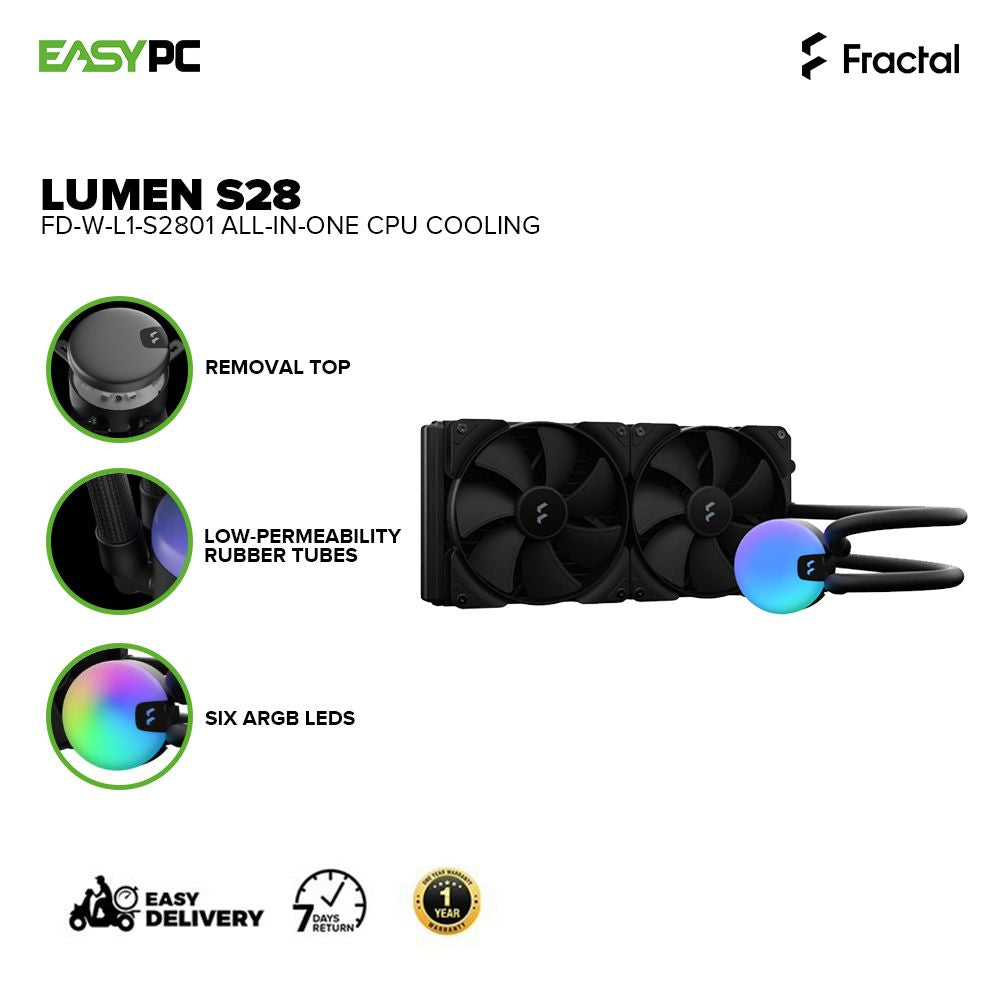 Fractal Design Lumen S28 All-in-One 14 PWM x2-e