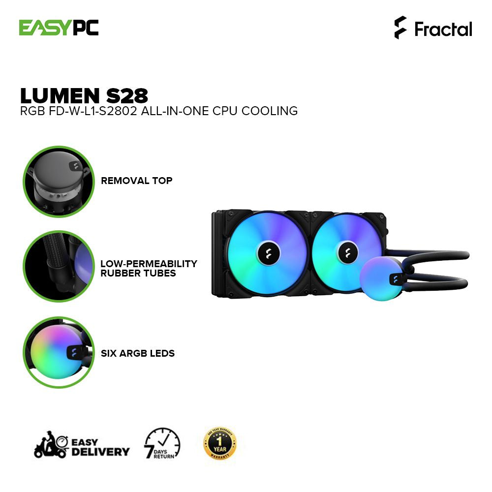 Fractal Design Lumen S28 Aspect 14 RGB x2-e