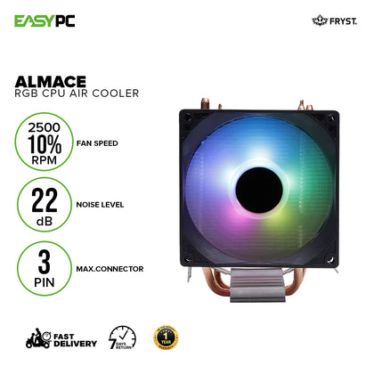 Fryst Almace CPU Air Cooler RGB