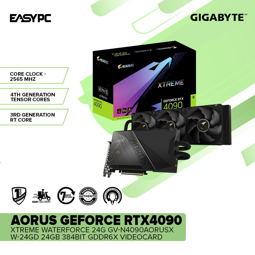 GIGABYTE AORUS GEFORCE RTX4090 XTREME WATERFORCE 24G GV-N4090AORUSX W-24GD 24GB 384BIT GDDR6X Videocard