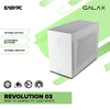 Galax Revolution 03 Mini ITX Gaming PC Case White