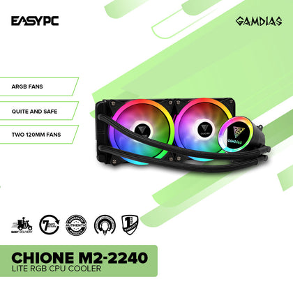 Gamdias Chione M2-2240 LITE RGB CPU Cooler
