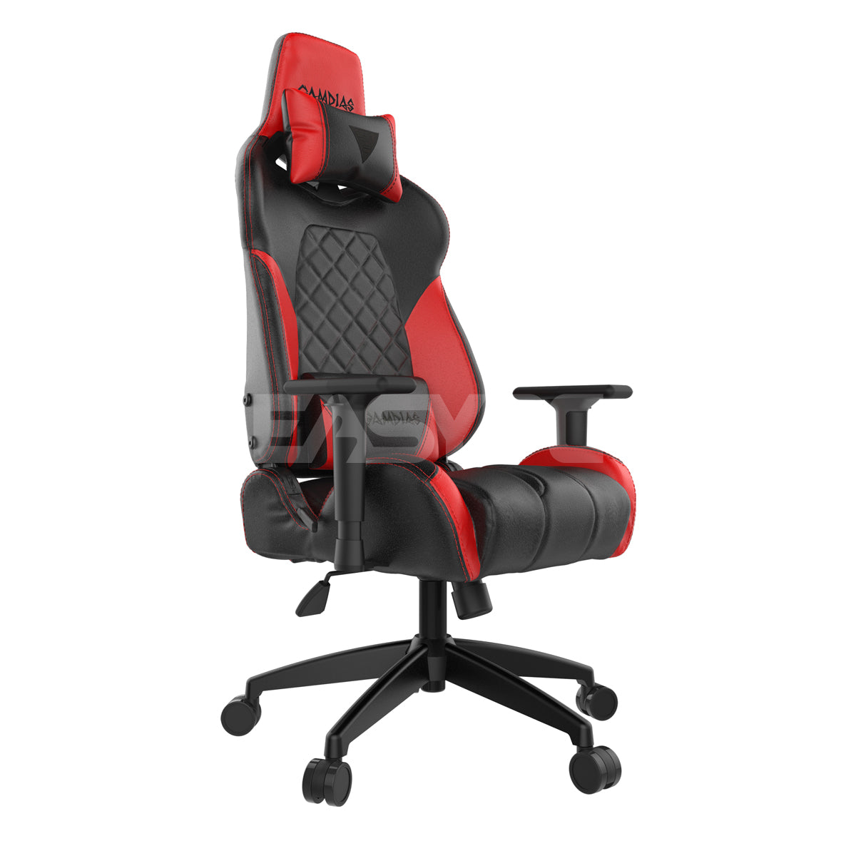 Gamdias Achilles E1 Gaming Chair RGB Black Red – EasyPC