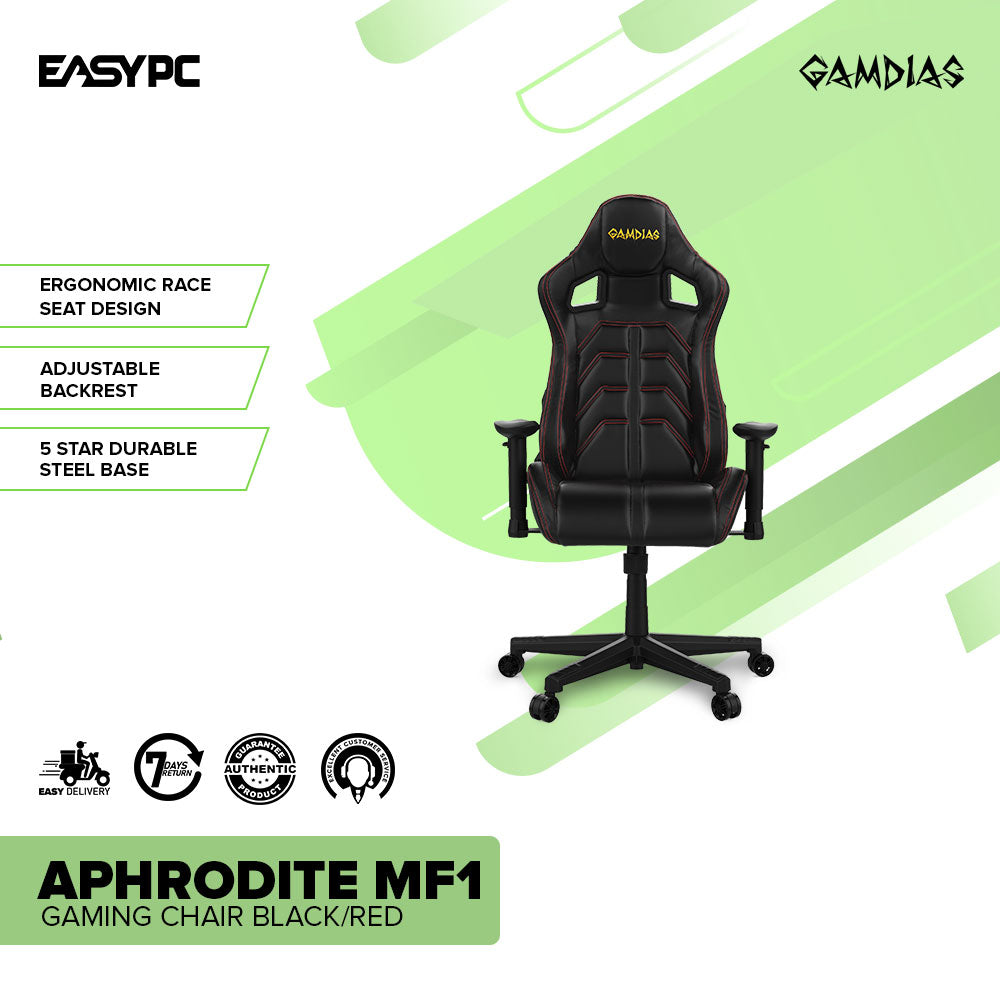 Gamdias Aphrodite MF1 Ergonomic Race Seat Design Adjustable