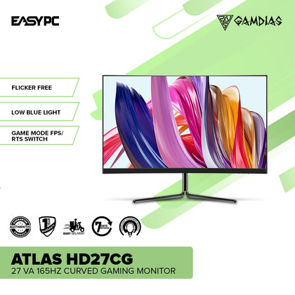 Gamdias Atlas HD27CG Gaming Monitor