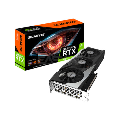 Gigabyte NVIDIA® GeForce RTX 3060 Gaming OC LHR R2.0 192bit GDdr6 Gaming Videocard RGB