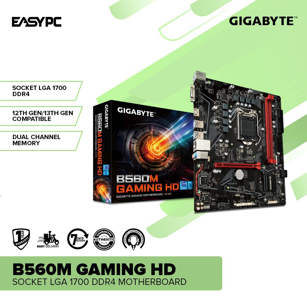 Gigabyte B560M GAMING HD Socket LGA 1700 Ddr4 Motherboard