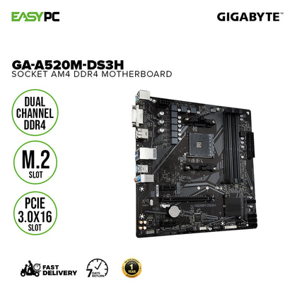 Gigabyte GA-A520m-ds3h