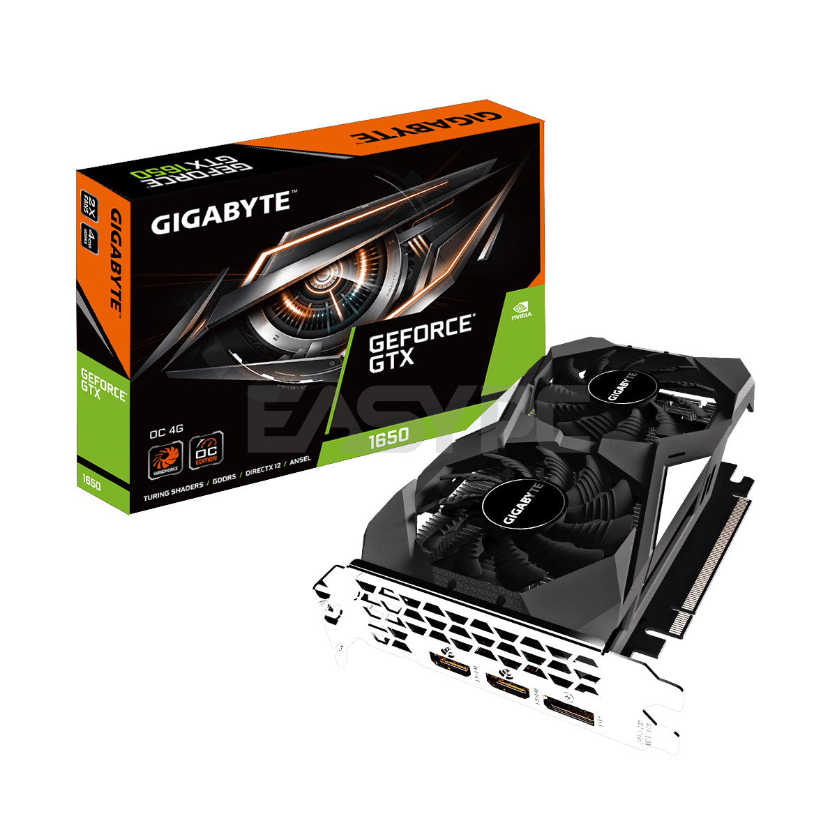 Gigabyte NVIDIA® GeForce GTX™ 1650 OC D5 4G Dual Fan 4GB 128bit