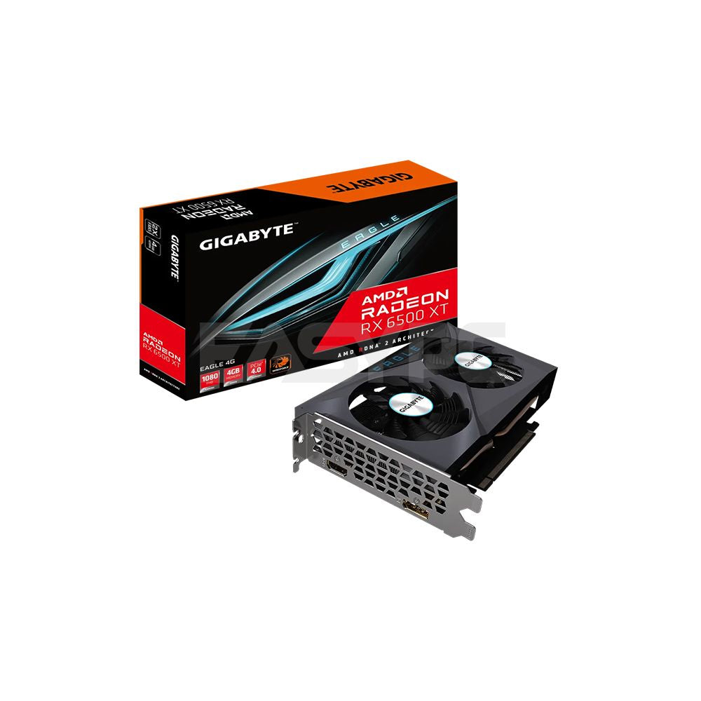 Gigabyte Rx 6500xt Eagle GV-R65XTEAGLE-4GD 4gb 64bit GDdr6 WINDFORCE Gaming  Videocard