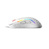 HK Gaming - Naos M RGB Gaming Mouse - Ultra Lightwieght Honeycomb Shell/Wired/White/Medium/PWM3360 Sensor (4895233306991) 4JTP  HKNa1733