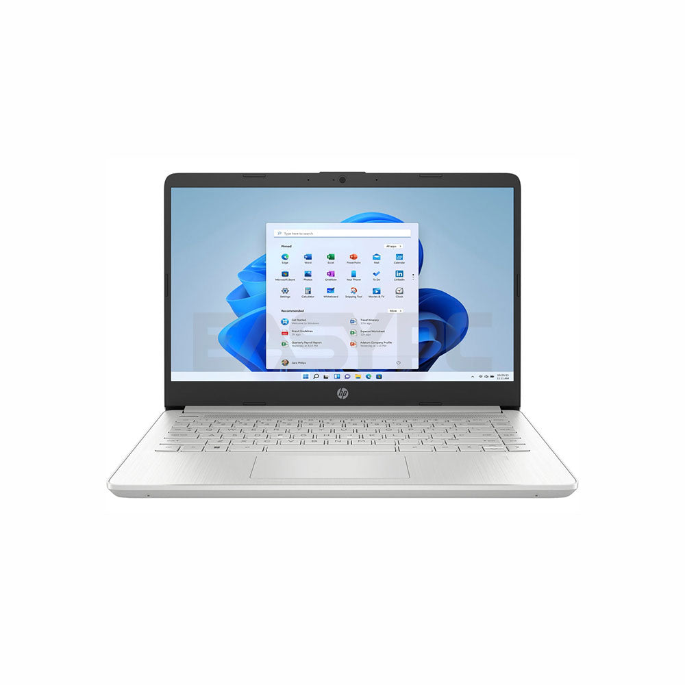 HP 14s-dq2621TU Intel Core i3-1115G4/8 GB DDR4/512 GB PCIe NVMe SSD/Win11 Laptop Natural Silver