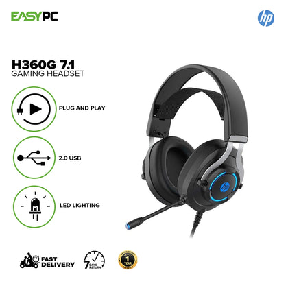 HP H360G 7.1 Gaming Headset