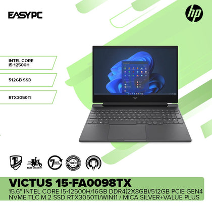 HP Victus 15-fa0098TX 15.6 Intel Core i5-12500H