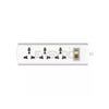 Huntkey SZM304-4 1.5-meter 3 sockets durable with Master Switch Surge Protector-a