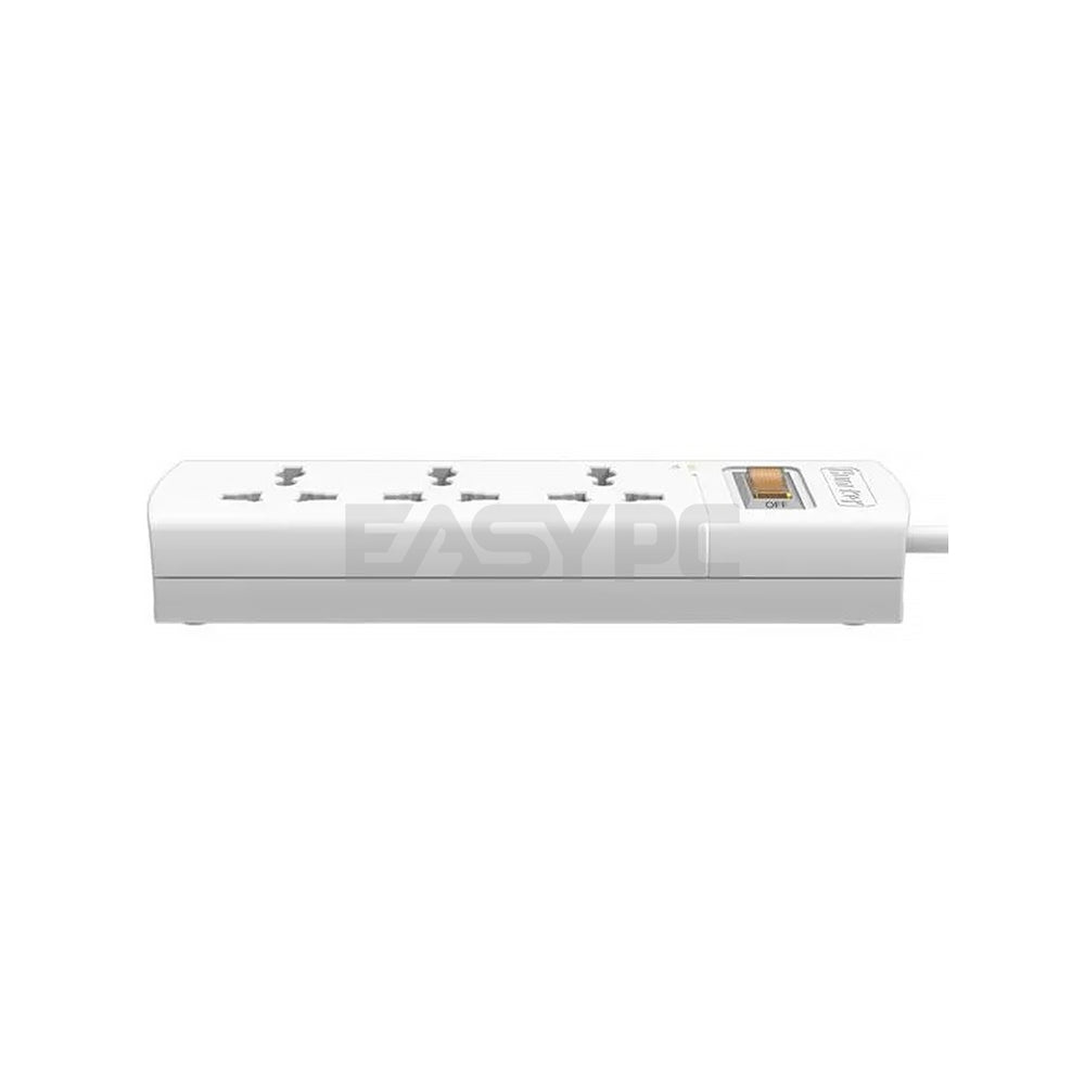 Huntkey SZM304-4 1.5-meter 3 sockets durable with Master Switch Surge Protector-b
