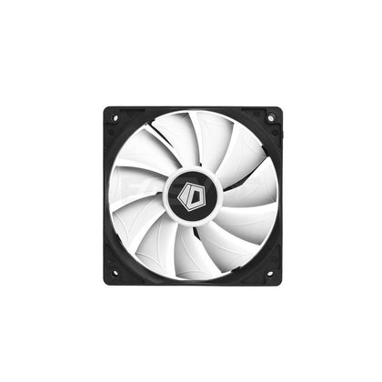 Keytech White Tornado 3in1 120mm Chassis Fan with Control Hub and Remo ...