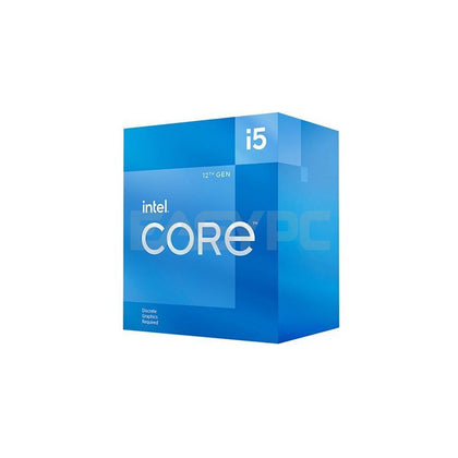 Intel Core I5-12400F Alder Lake 2.5GHz Max Turbo Frequency 4.40 GHz, Performance cores 6 Socket 1700 Desktop Processor