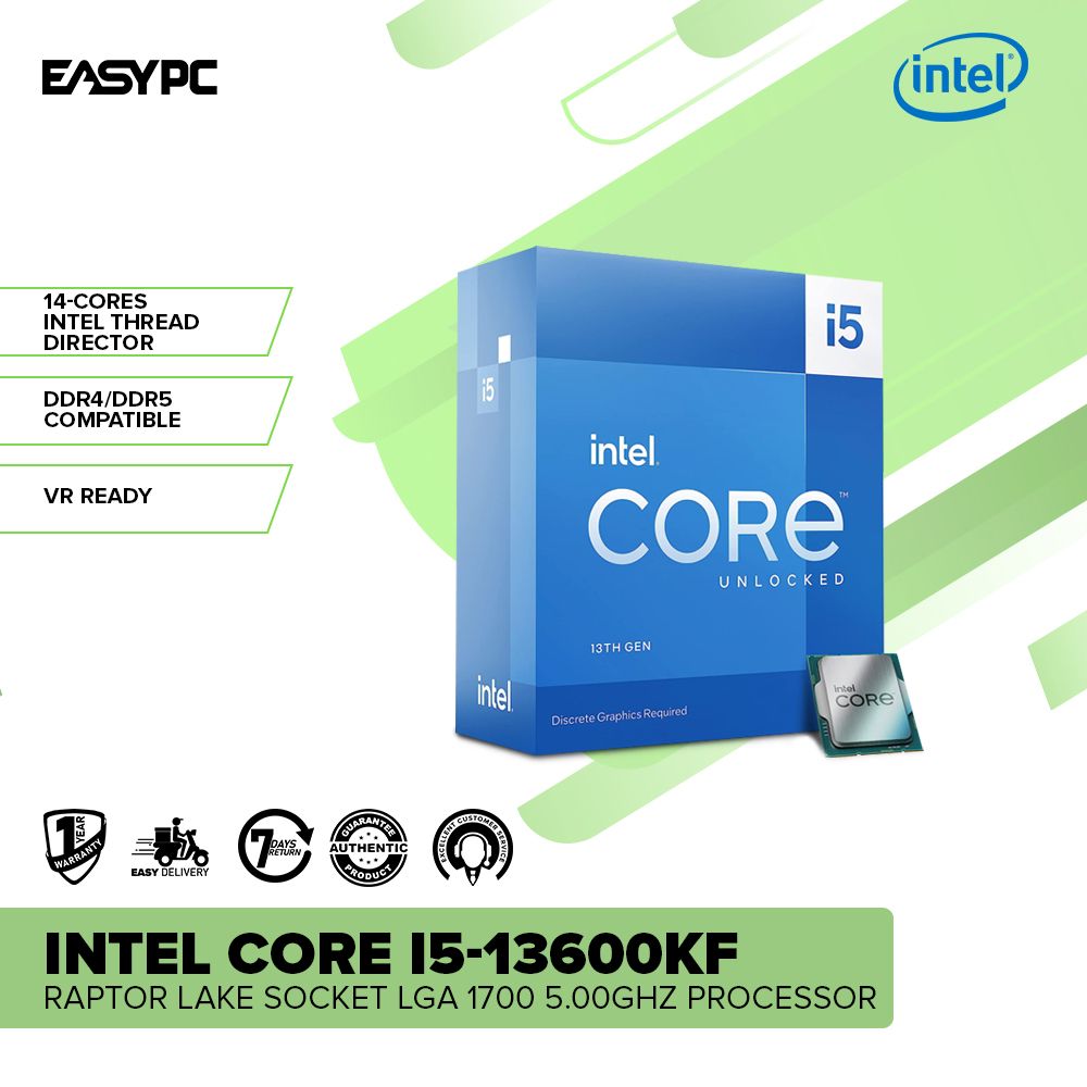 Intel Core i5-13600KF Raptor Lake Socket LGA 1700 5.00GHz Processor