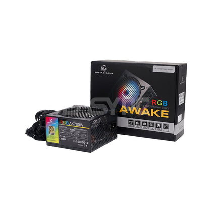 Intelligent Awake AK700W 700W 80+ RGB Power Supply Bronze-a