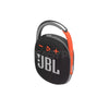 JBL Clip 4 Ultra-Portable Waterproof Speaker Black Orange-b