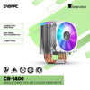 Jonsbo CR-1400 Single Tower CPU Air Cooler ARGB White