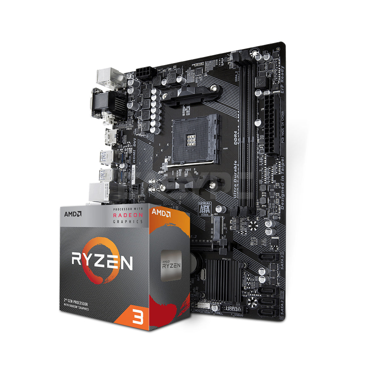AMD Ryzen 3 3200G and Gigabyte Motherboard EasyBundle – EasyPC