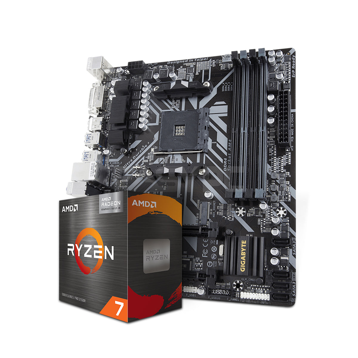 AMD Ryzen 7 5700G G and Gigabyte Motherboard EasyBundle – EasyPC