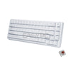 RAKK PIRAH Wireless Gaming Keyboard White Hot swappable Socket 65% Layout + 5-PIN Mechanical Switch Bundles