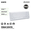 RAKK PIRAH Wireless Gaming Keyboard White Hot swappable Socket 65% Layout + 5-PIN Mechanical Switch Bundles