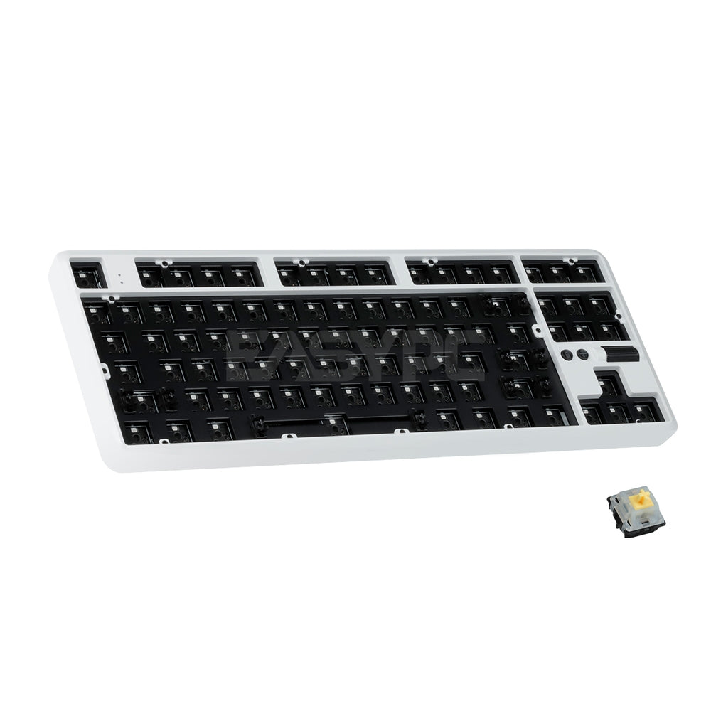 RAKK Lam-Ang Pro Barebone Wireless RGB Mechanical Gaming Keyboard PBT White Keycaps
