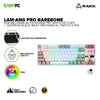 RAKK Lam-Ang Pro Barebone Wireless RGB Mechanical Gaming Keyboard PBT White Keycaps