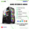 AMD Ryzen 5 4500 / GTX 1630 / A320M / 16GB / 240GB / 500Watts / Case