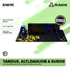RAKK TANDUS Keyboard | Rakk Alti Mouse | DAGUOB Headset | SUKOG Mouse Pad