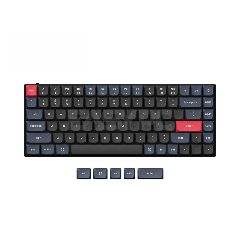 Keychron s1 Hot-Swappable RGB Backlight Red Switch Black – EasyPC
