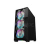 Keytech Armor Knight Series Mid Tower Gaming PC Case Black-a