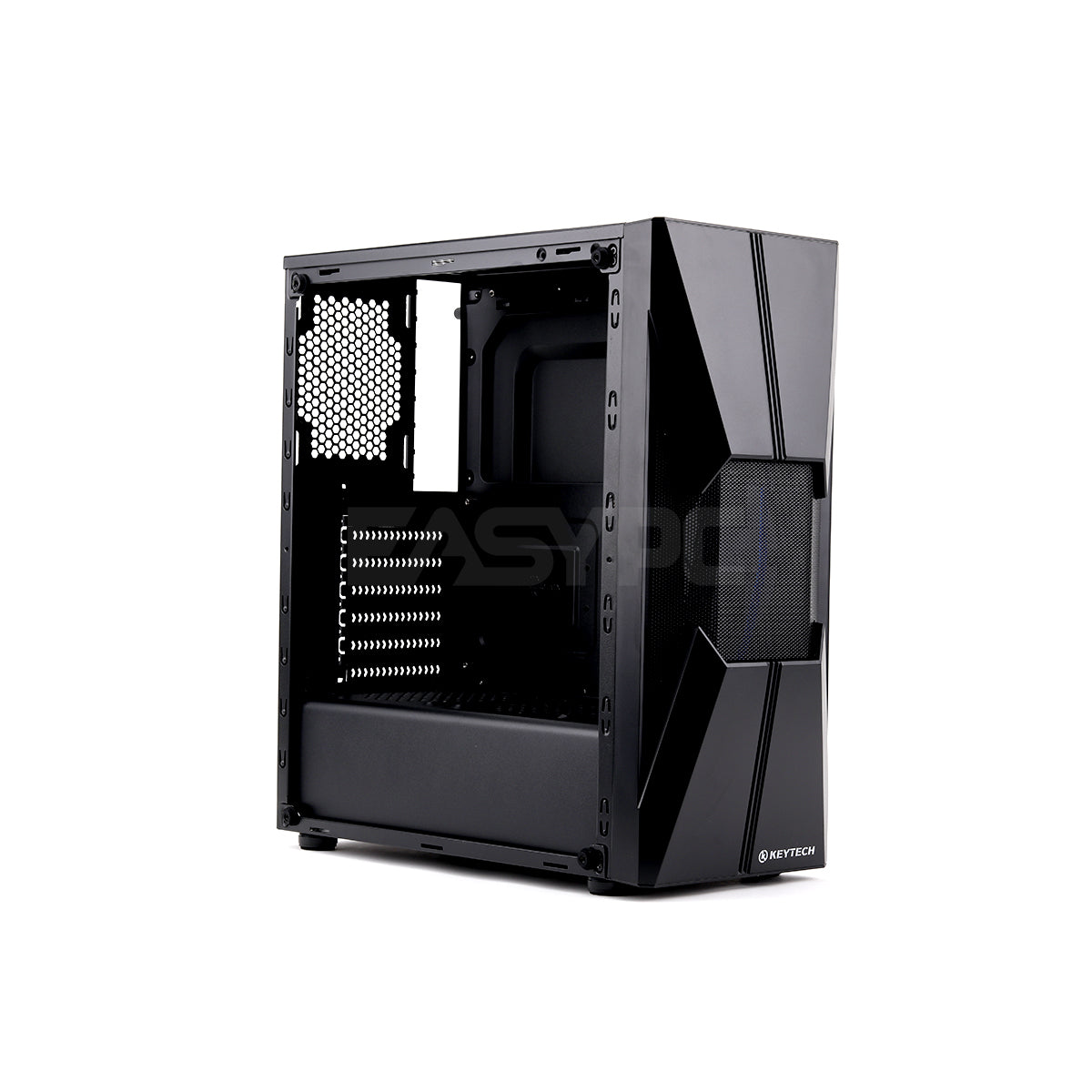 Keytech Arrow Mid Tower PC Case Gaming Black-a