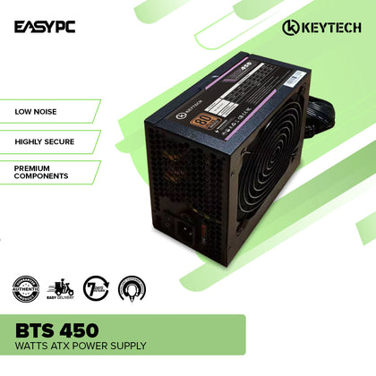Keytech BTS 450 watts ATX Power Supply